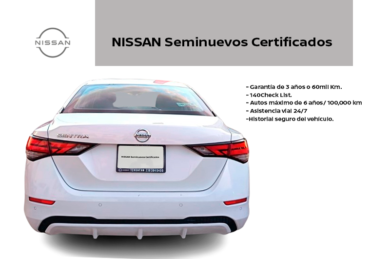 2023 Nissan SENTRA 4 PTS ADVANCE CVT AAC F NIEBLA RA-16