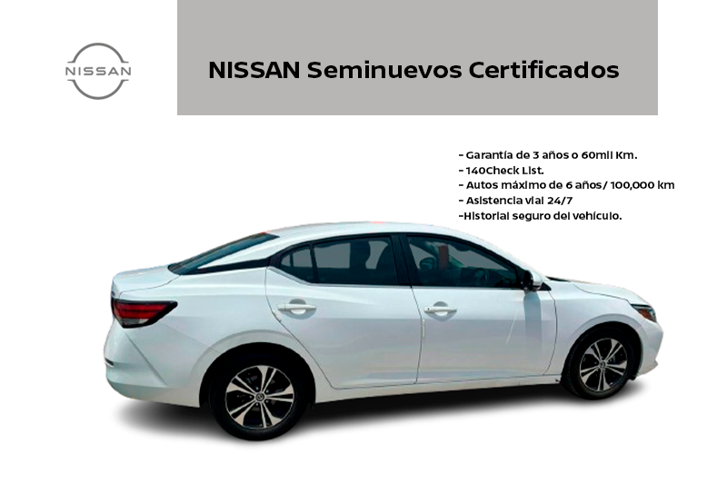 2023 Nissan SENTRA 4 PTS ADVANCE CVT AAC F NIEBLA RA-16