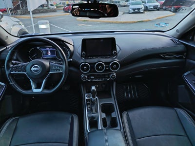 2023 Nissan SENTRA 4 PTS SR PLATINUM CVT AAC AUT ASTOS DEPORTIVOS BOSE PIEL NEGRA QC F LED RA-18